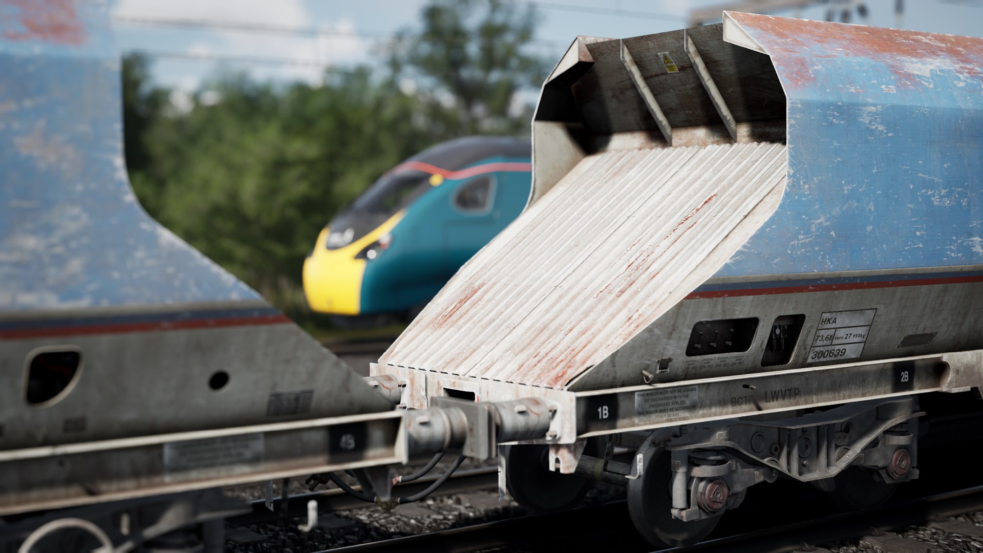 Train Sim World 5: HKA Bogie Hopper Wagon Pack