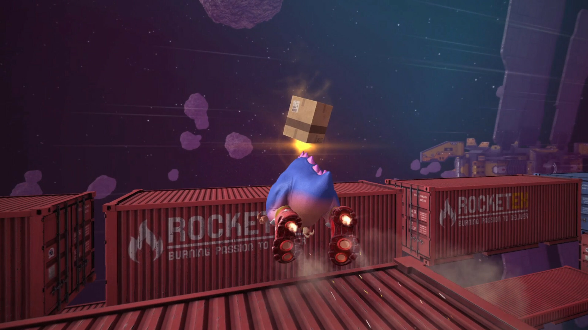 Rocket Boots Mania: Space Train