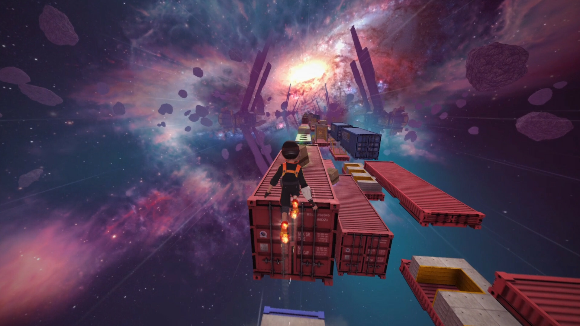 Rocket Boots Mania: Space Train
