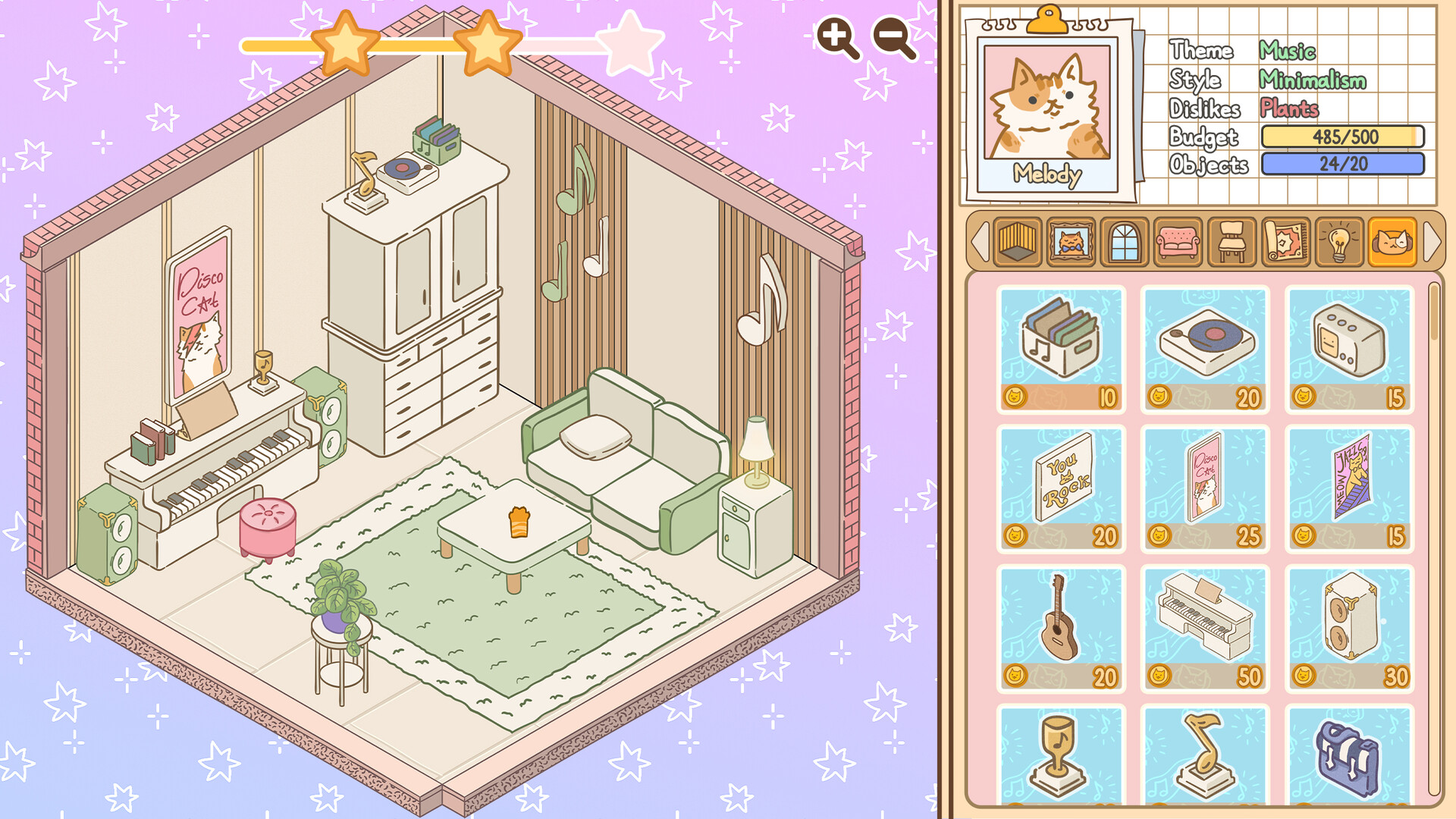 Cats in Cozy Rooms