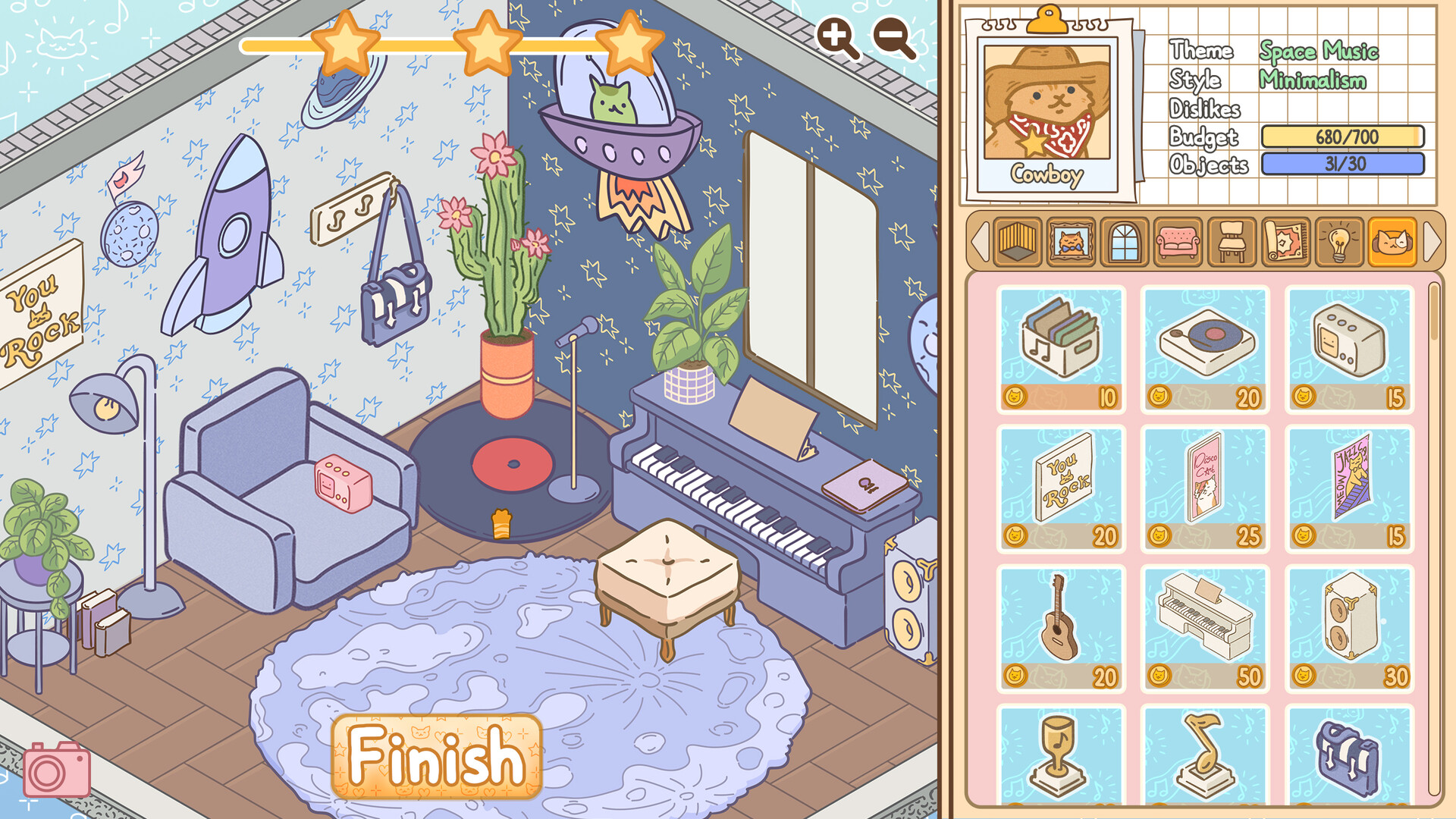 Cats in Cozy Rooms