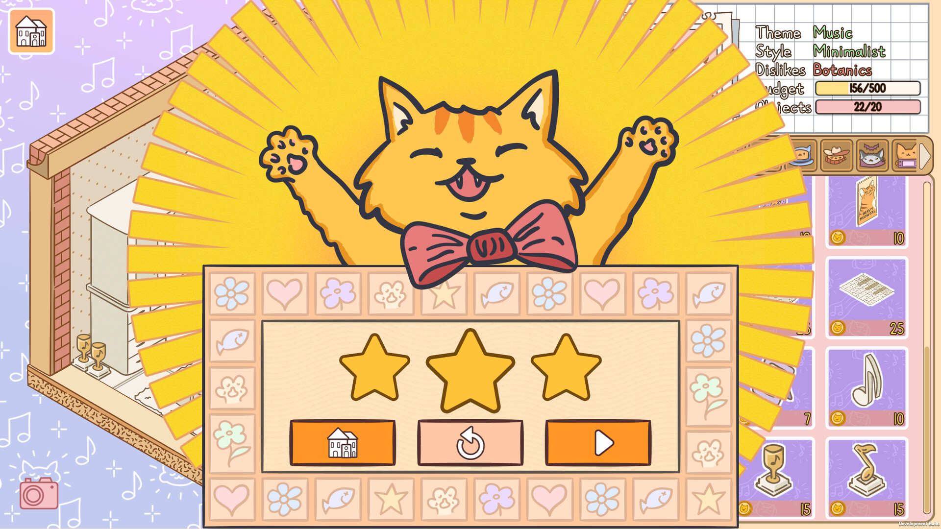 Cats in Cozy Rooms