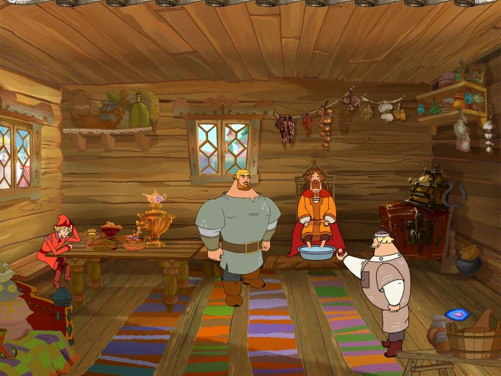 Tri Bogatyrya i Shamakhanskaya Tsaritsa