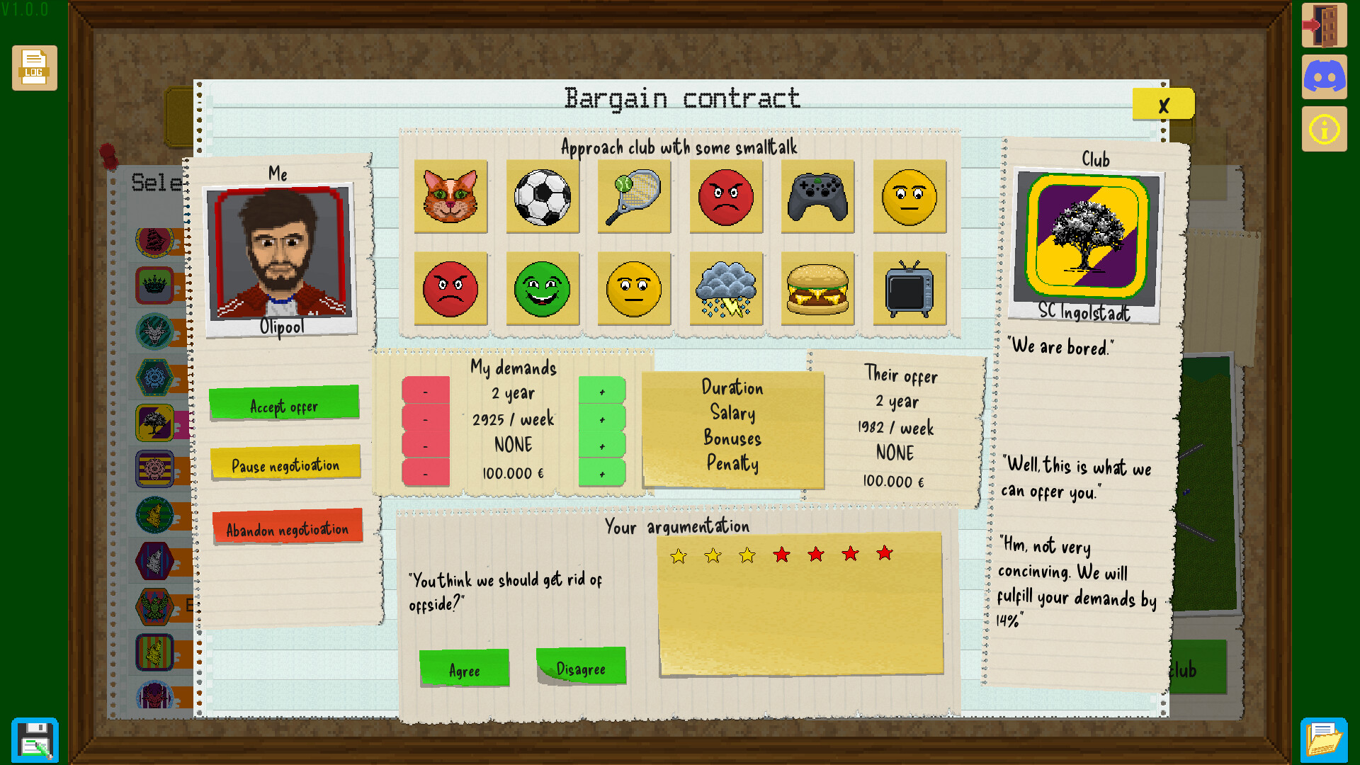 Boeckham’s Football Manager