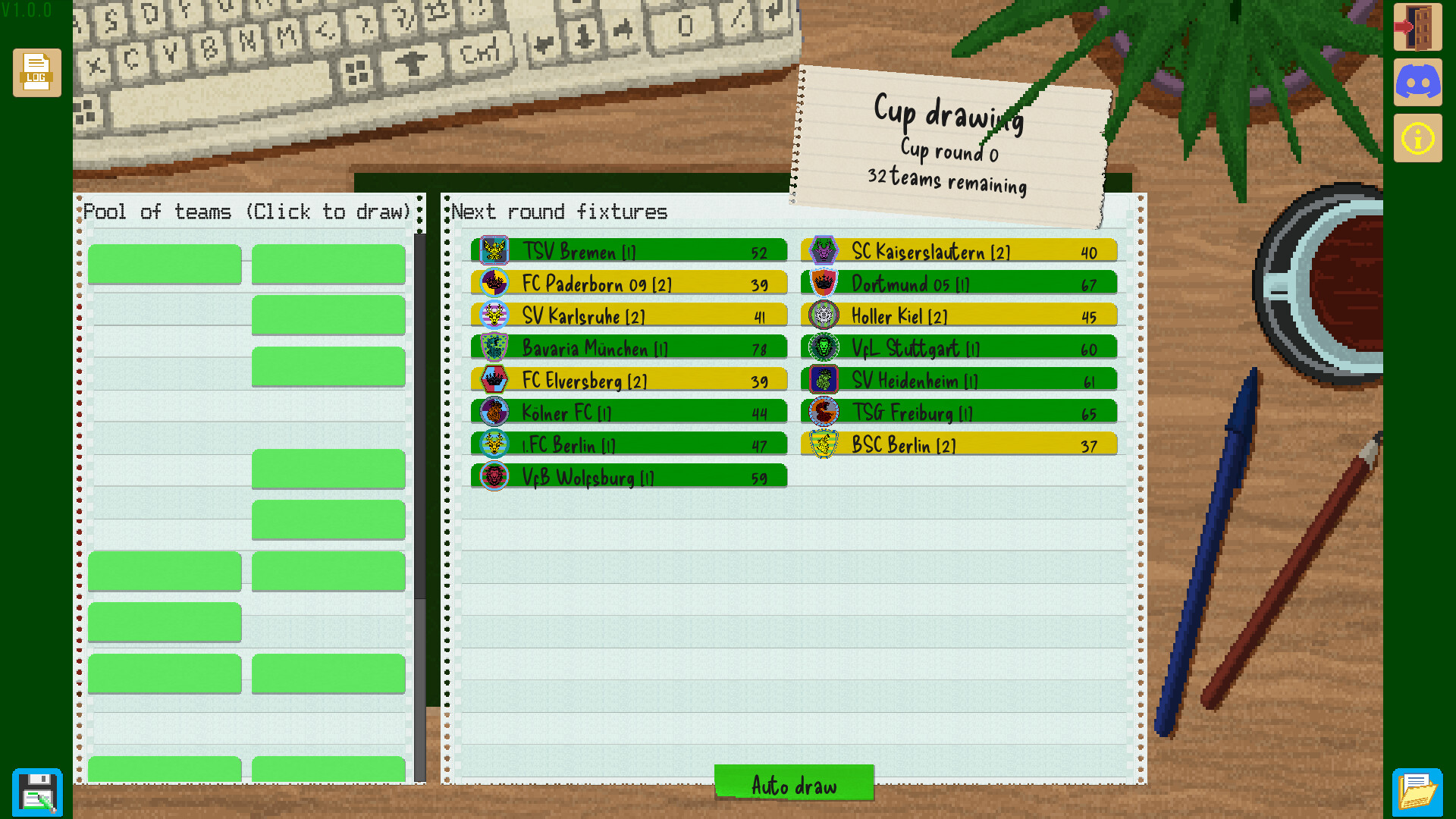 Boeckham’s Football Manager
