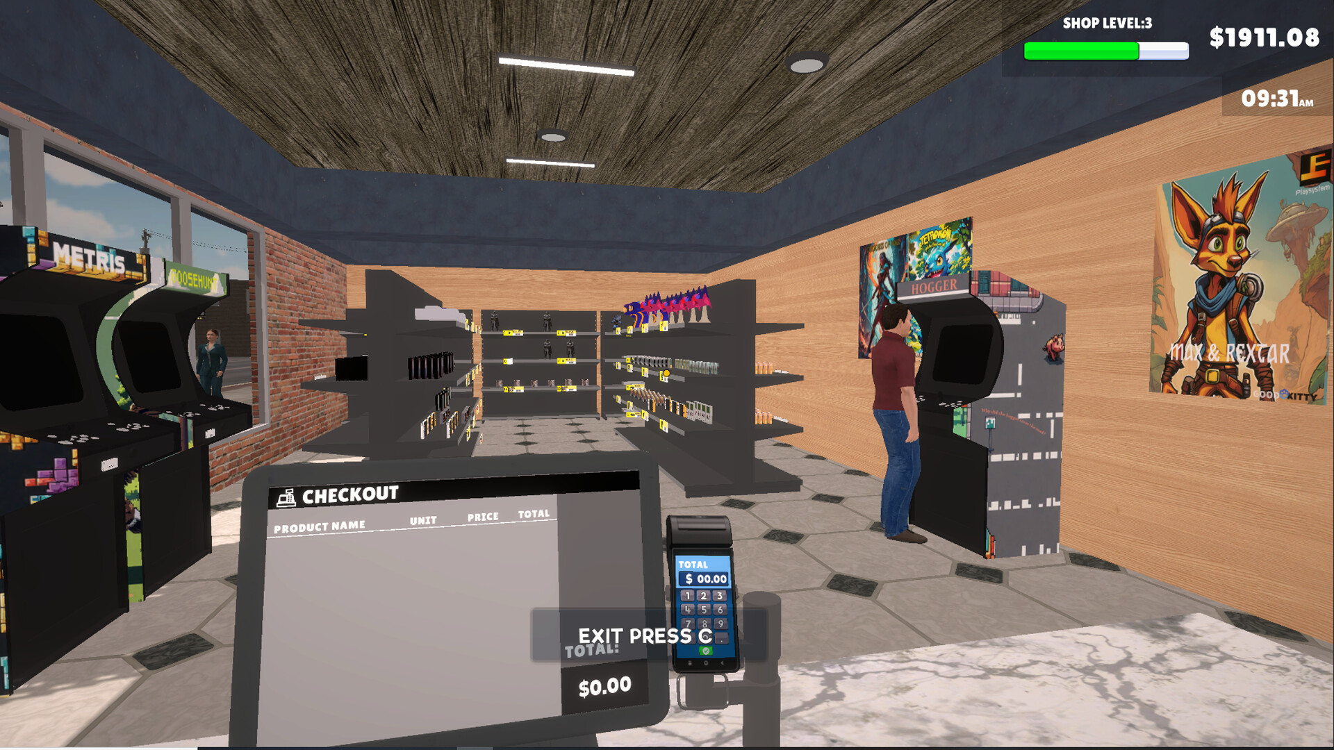 Retro GameShop Simulator