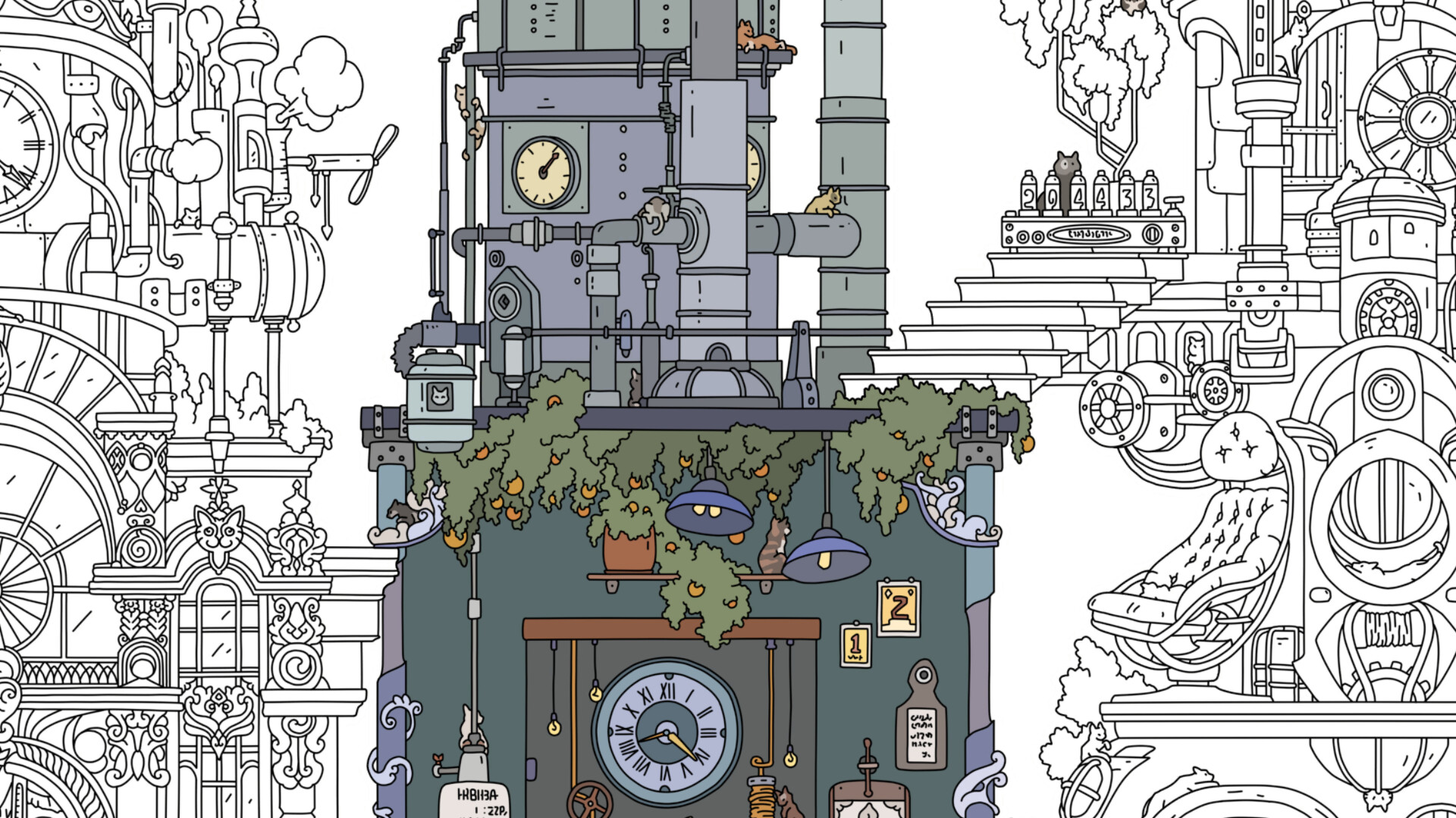 Hidden Cats 3: Steampunk