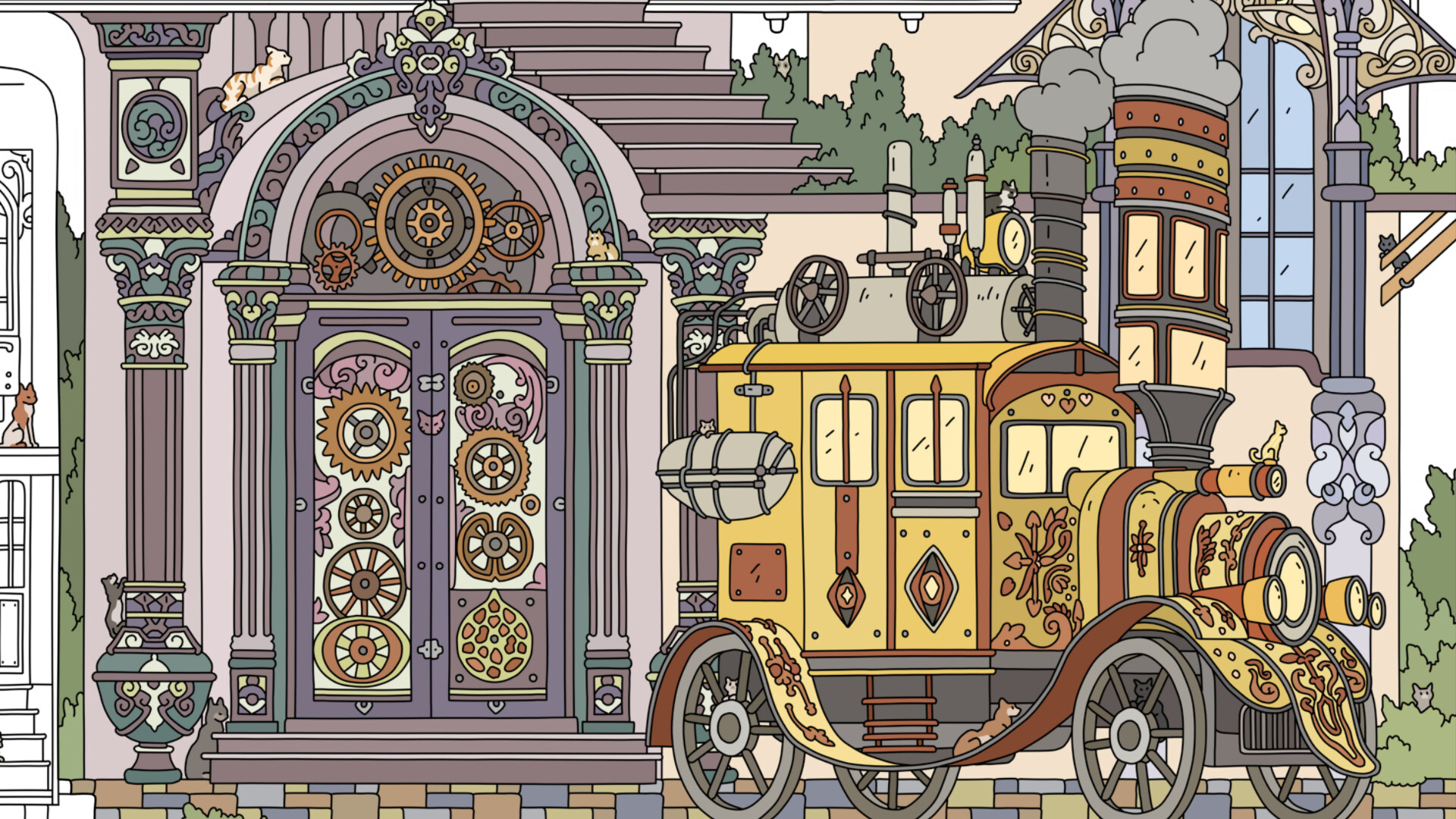 Hidden Cats 3: Steampunk