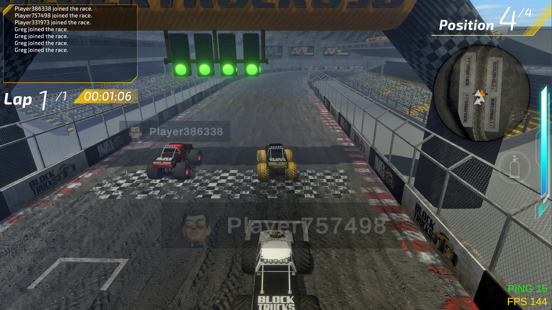 Block Trucks Multiplayer Racing