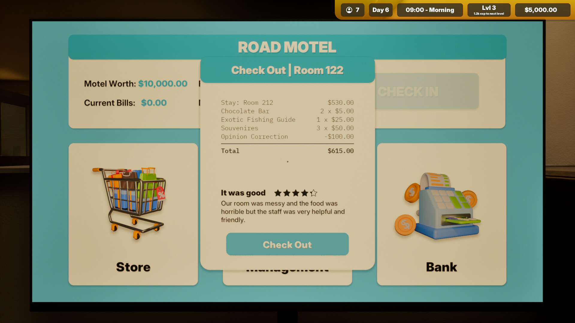 Road Motel Simulator