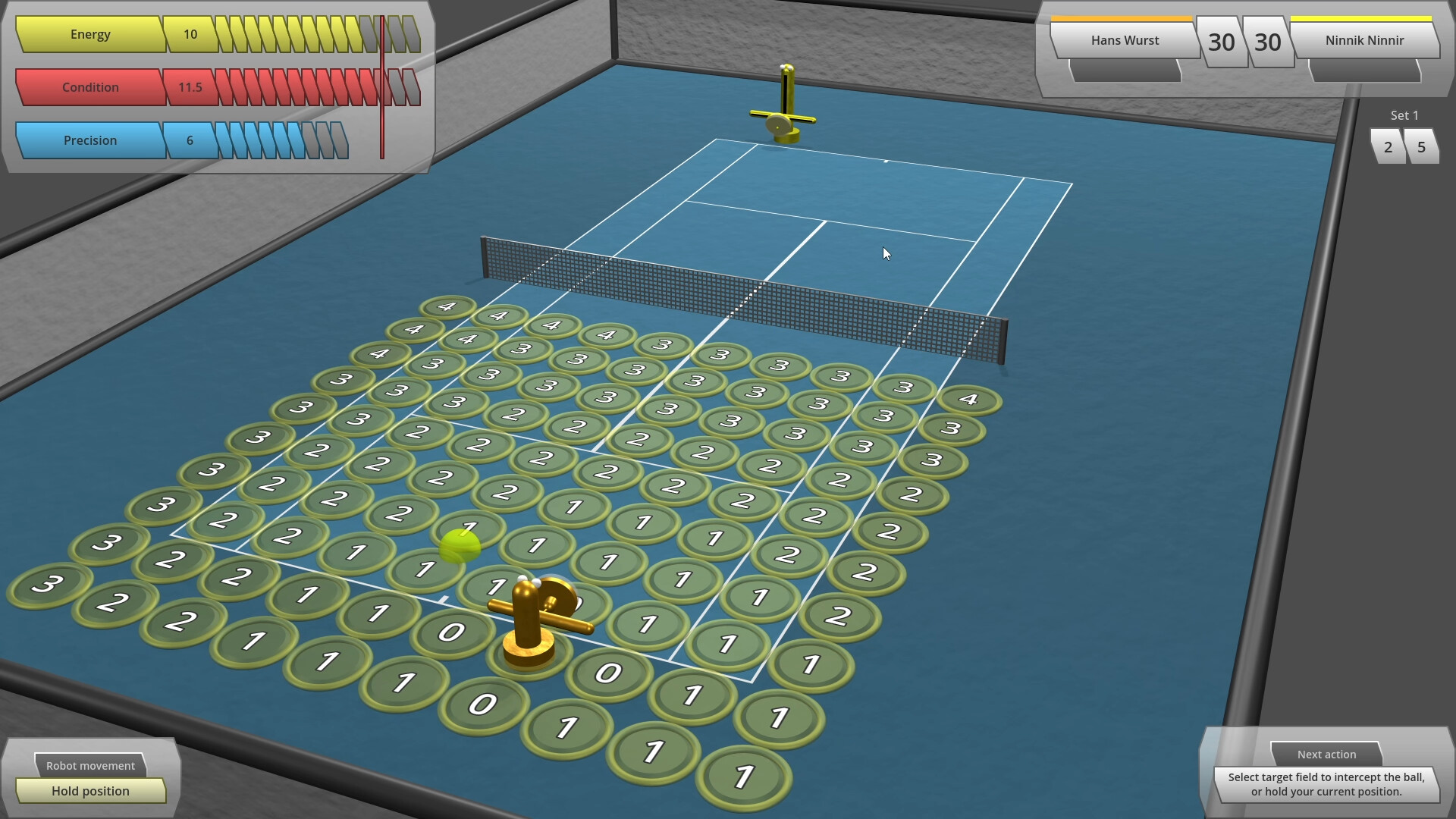 Robot Tennis