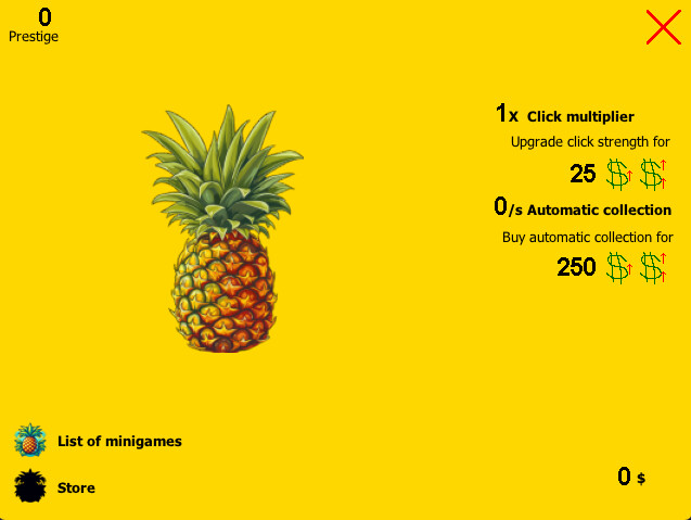 Ananas: Pineapple Idle Game