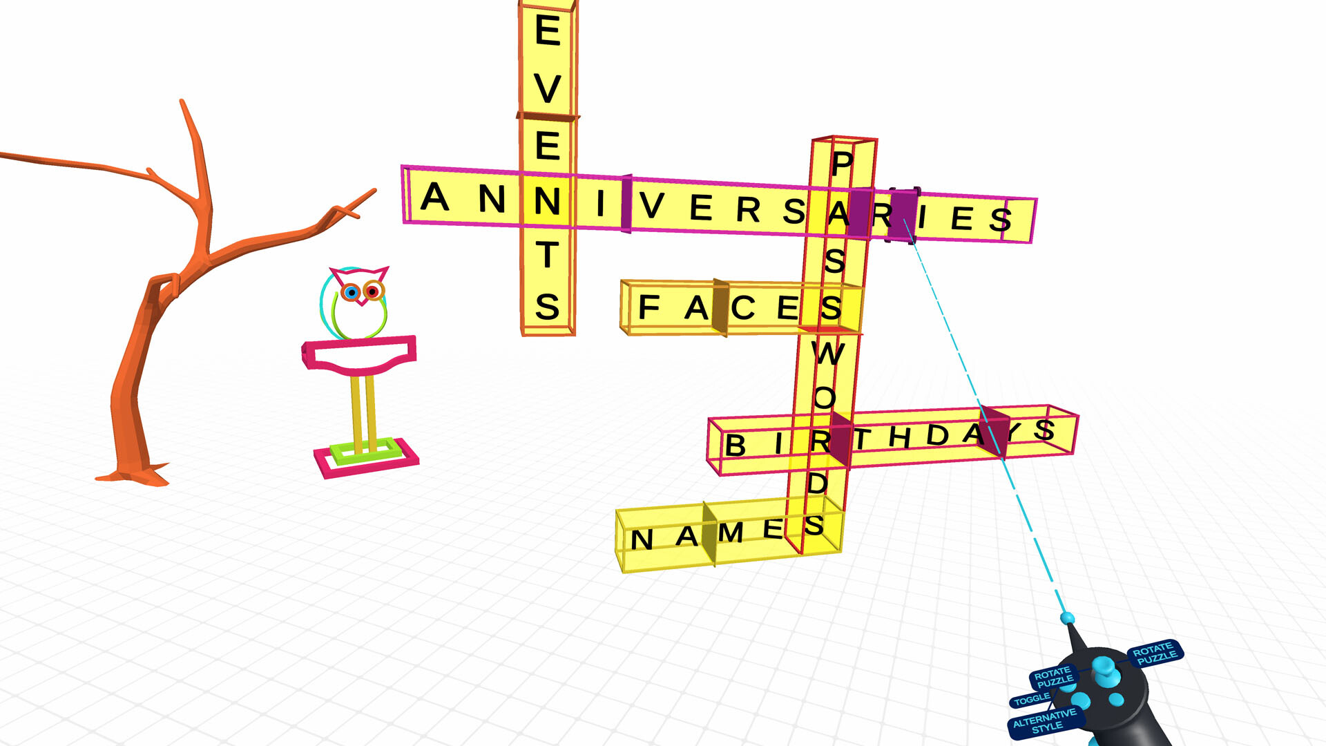 Arthur Owl’s Word Block