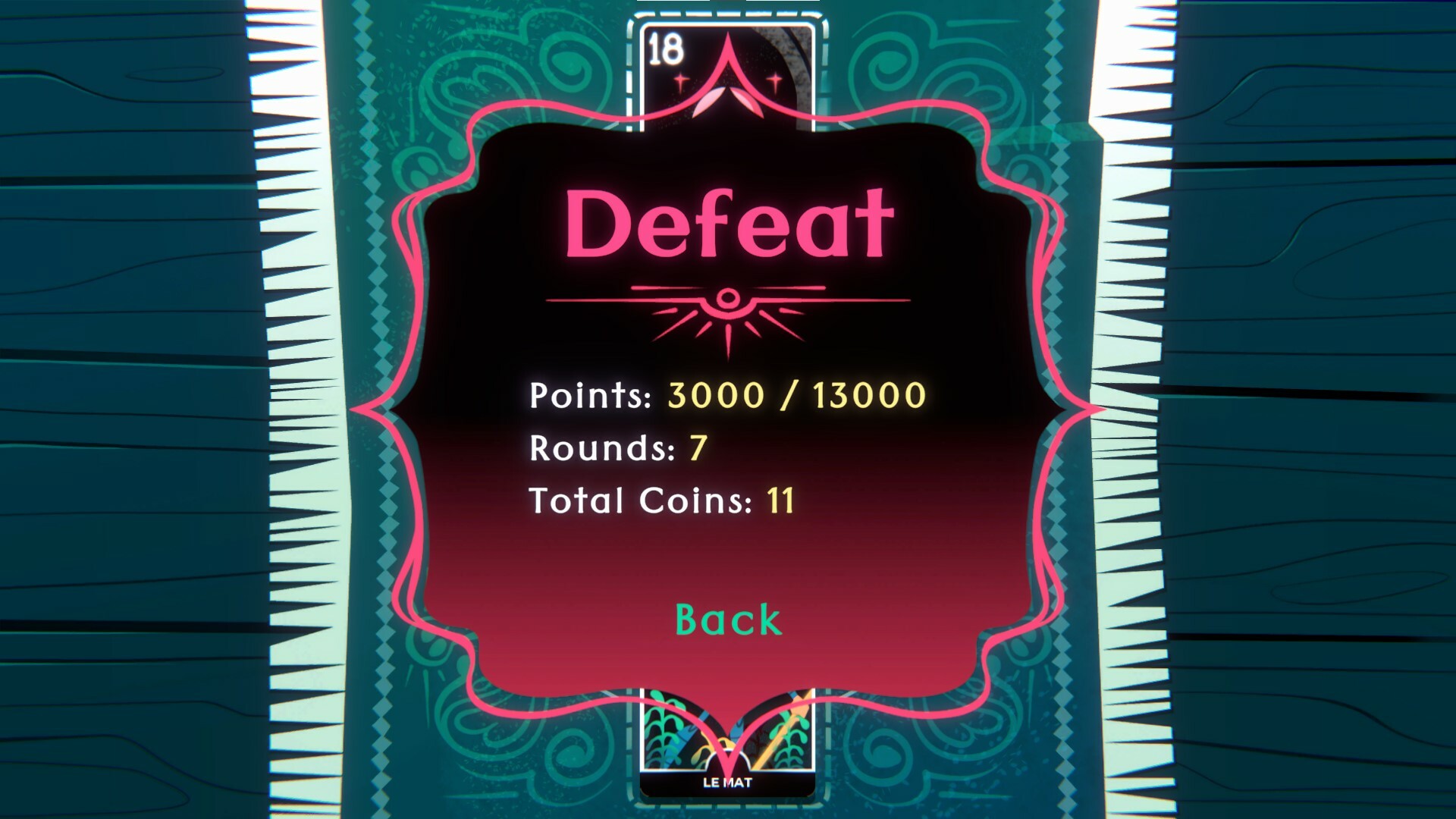 XIII: A Final Game of Tarot With Death