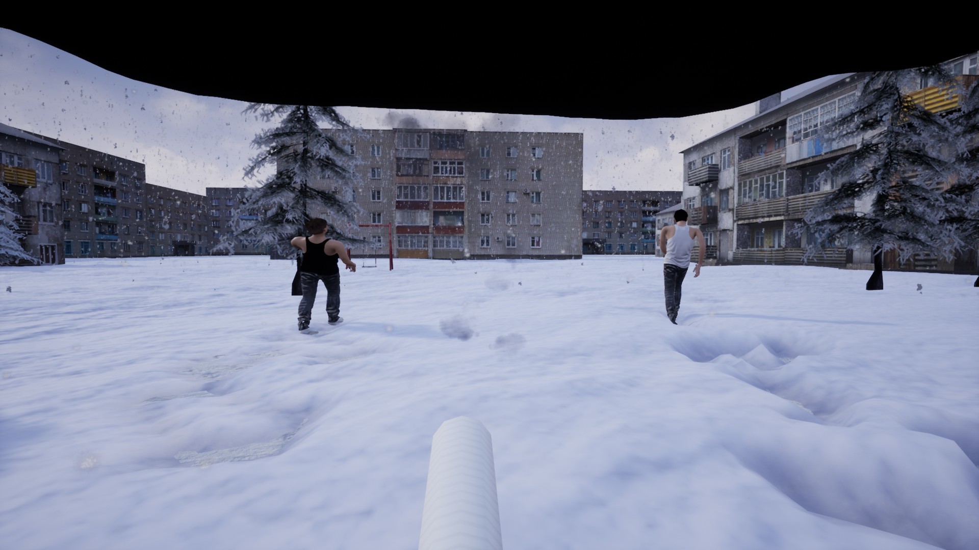 Simulator of Sitting in the Driveway