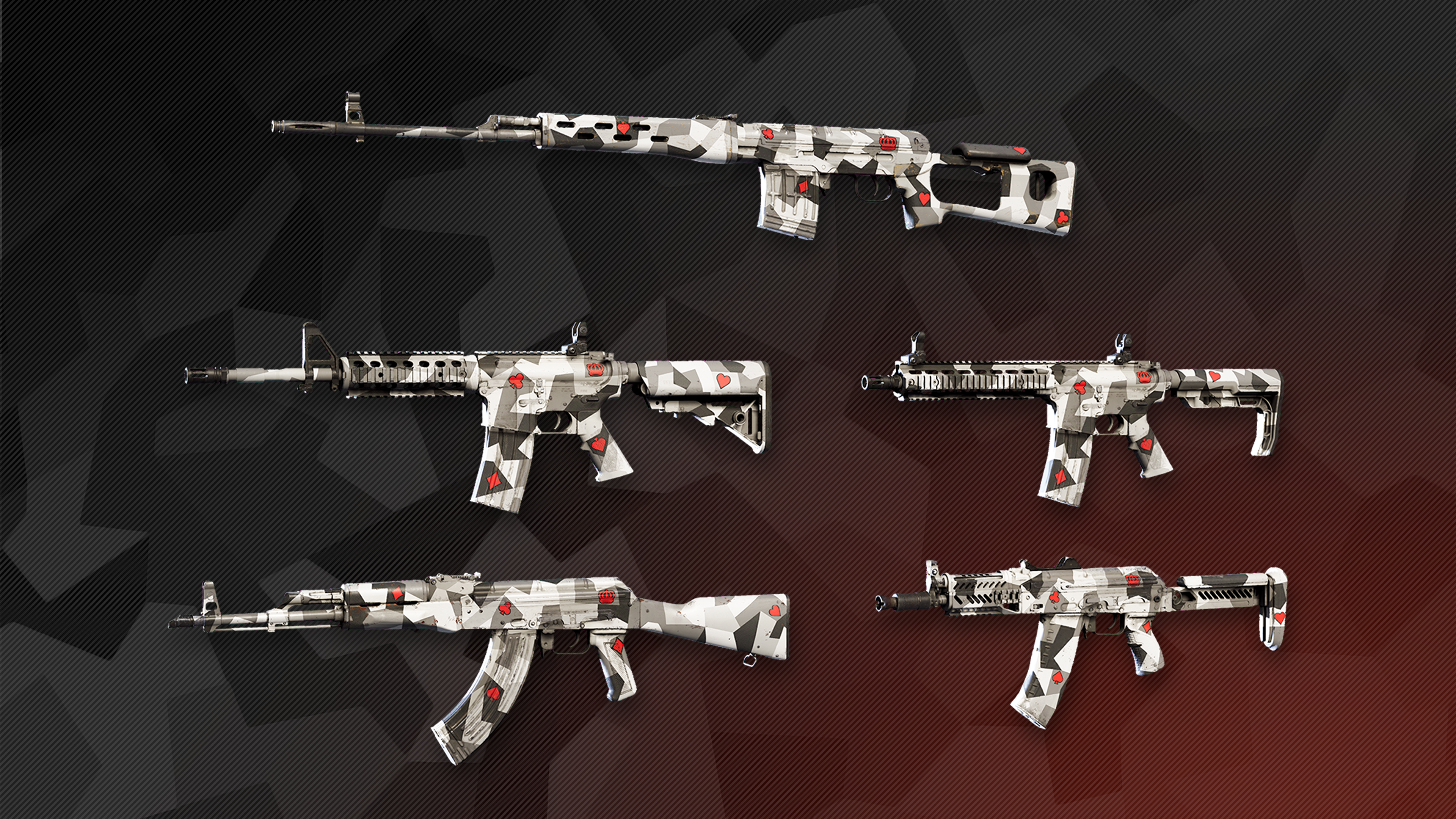 Deadside: Royal Flush Skin Set