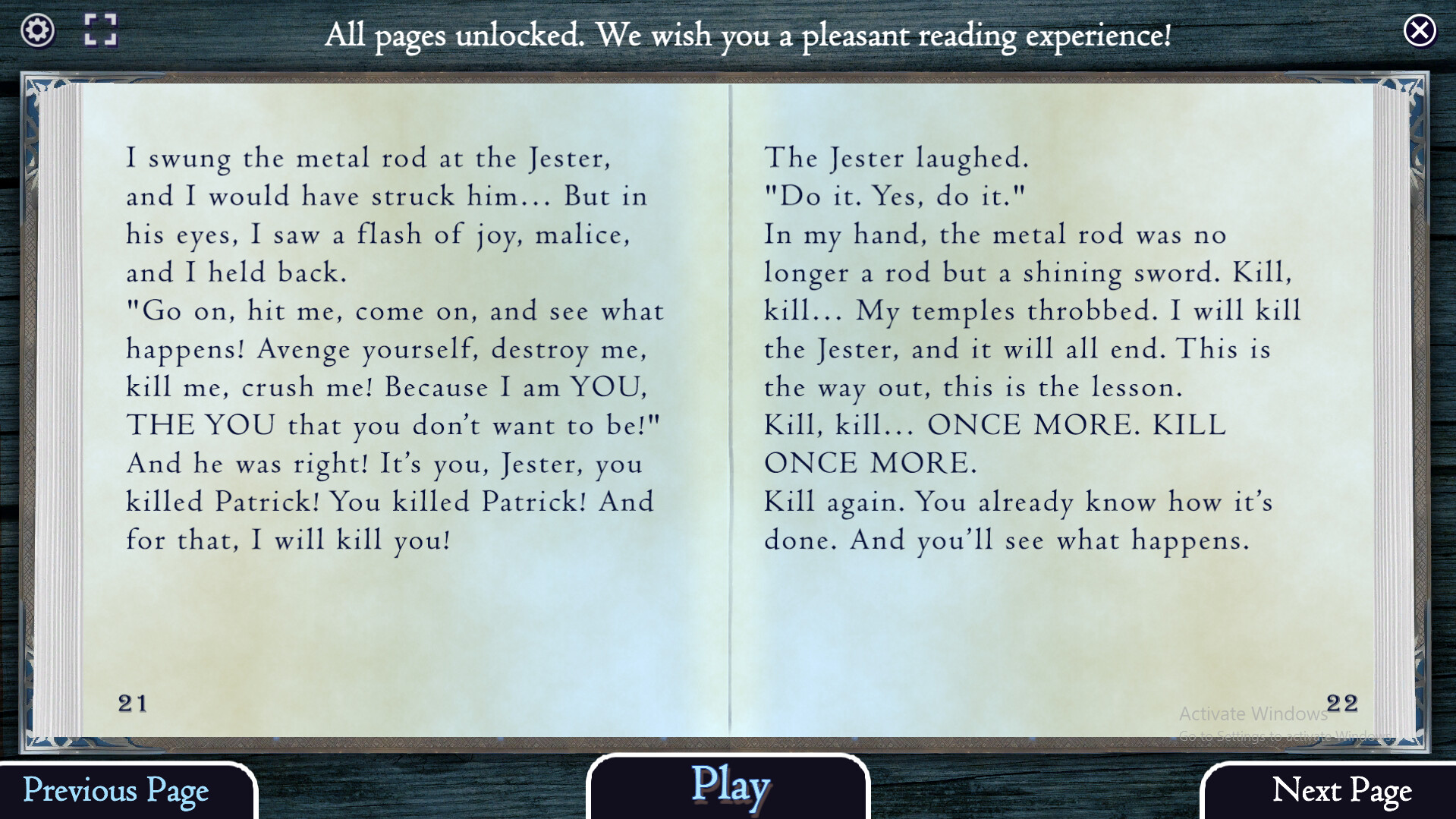 Beyond Stories: Jester