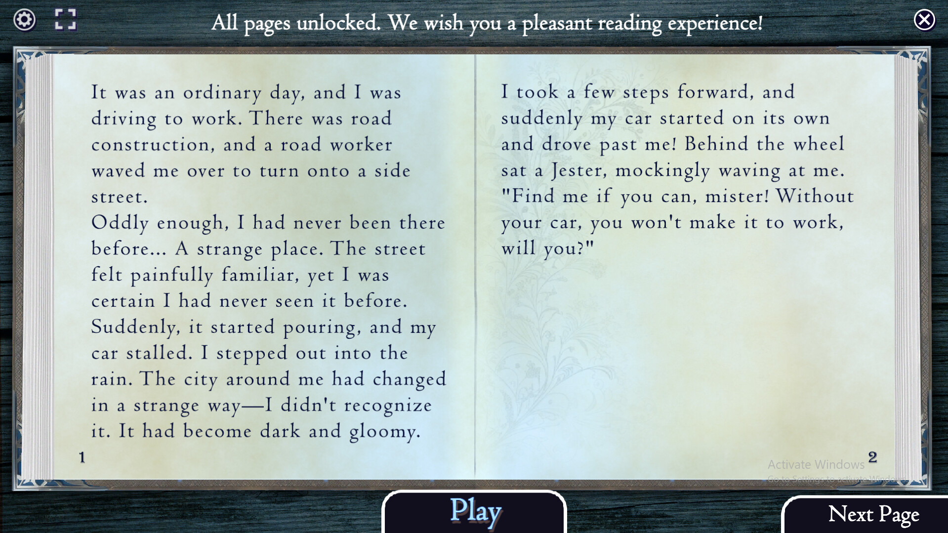 Beyond Stories: Jester