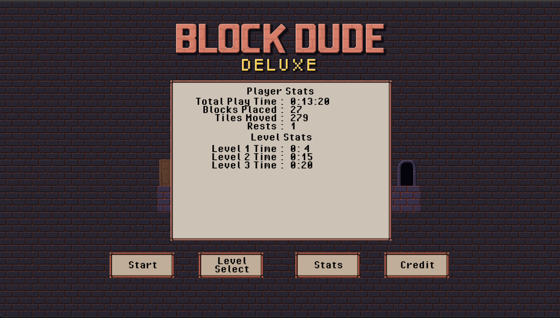 Block Dude Deluxe