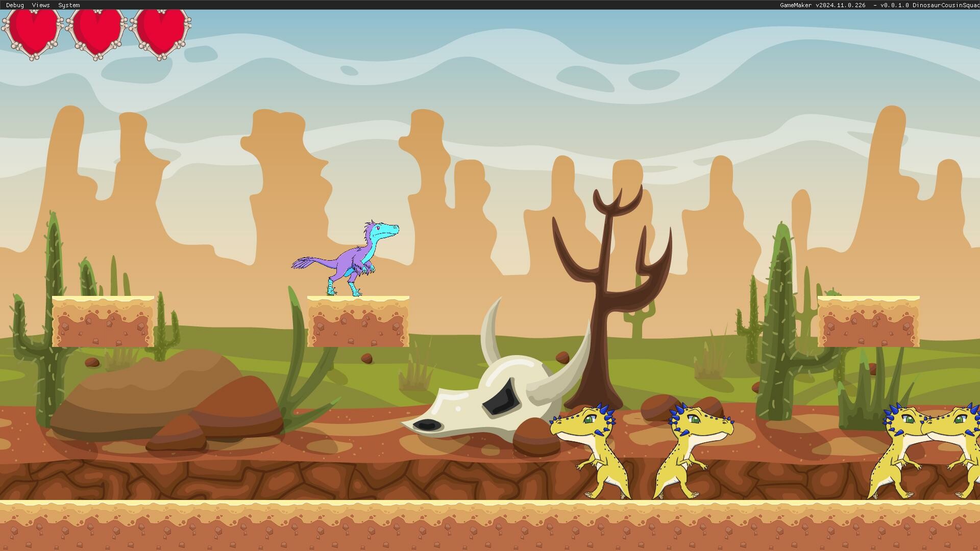 Dinosaur Cousin Squad