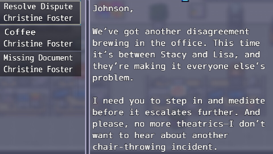 Office Survival Simulator