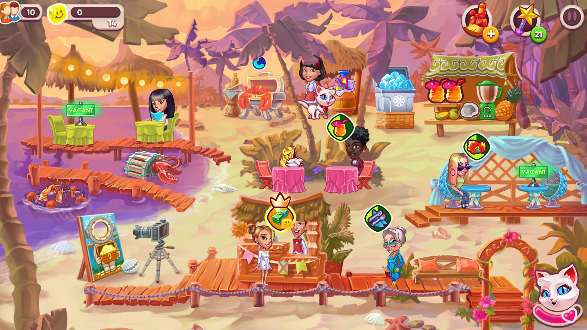 Cafe Dash: Cooking, Diner Game