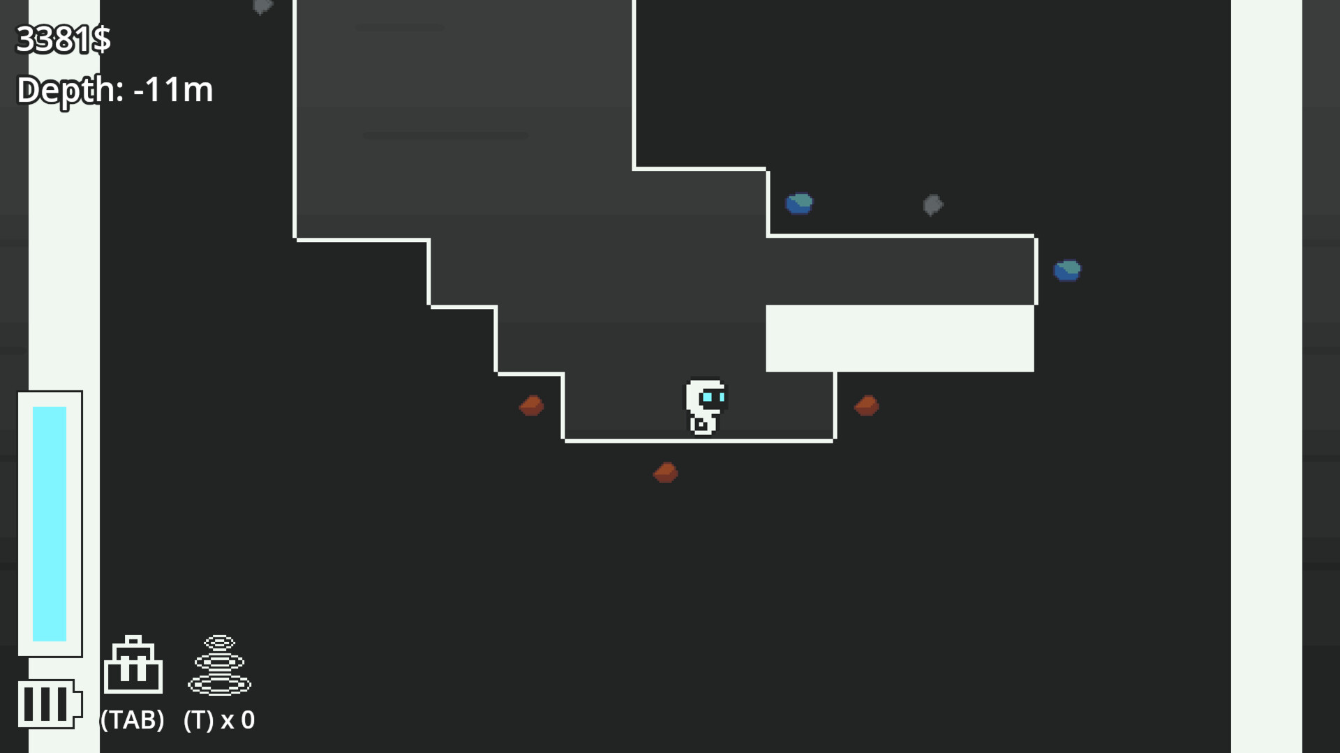 Another Game About Digging a Hole