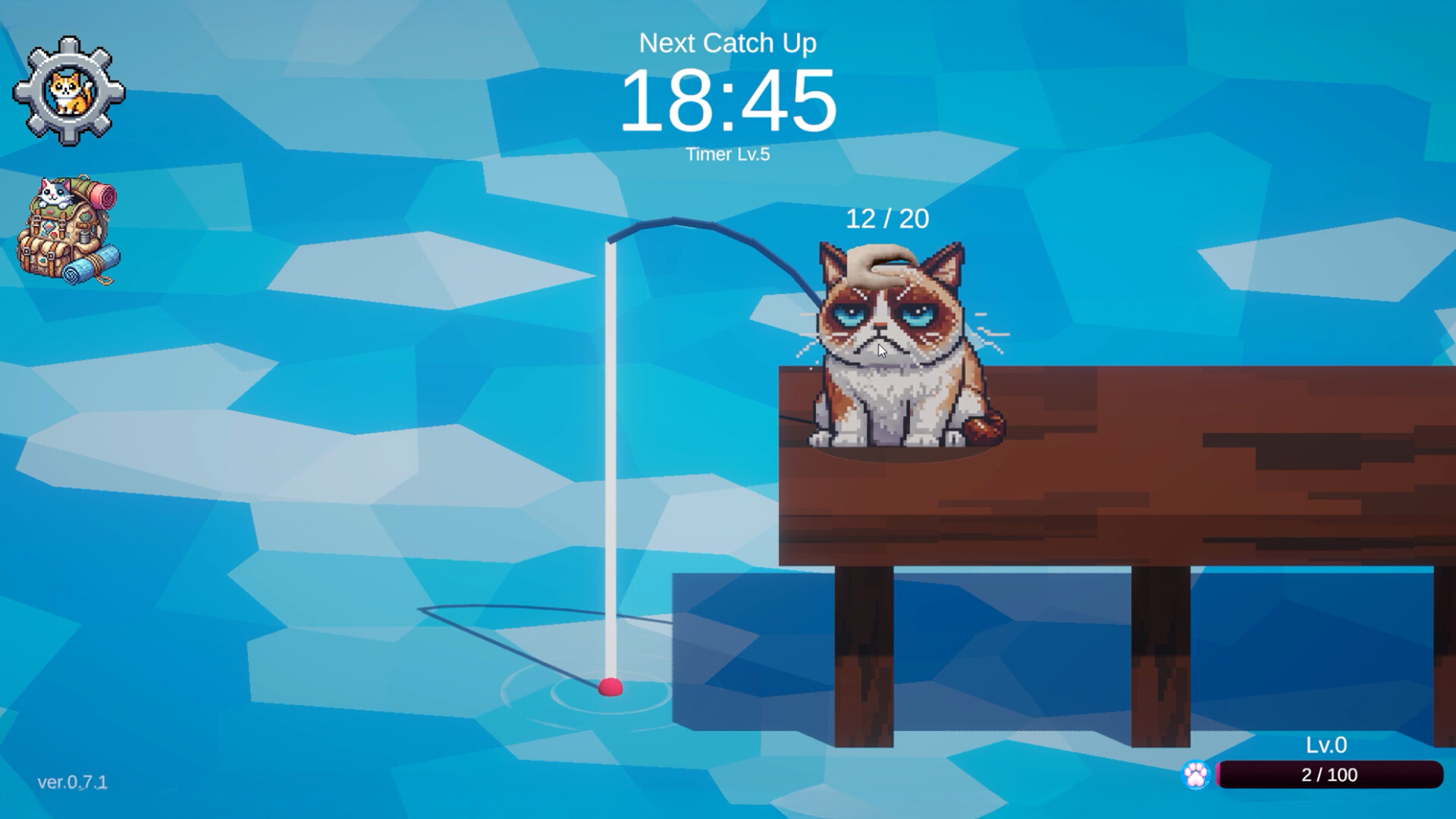 Cats Fishing for Cats