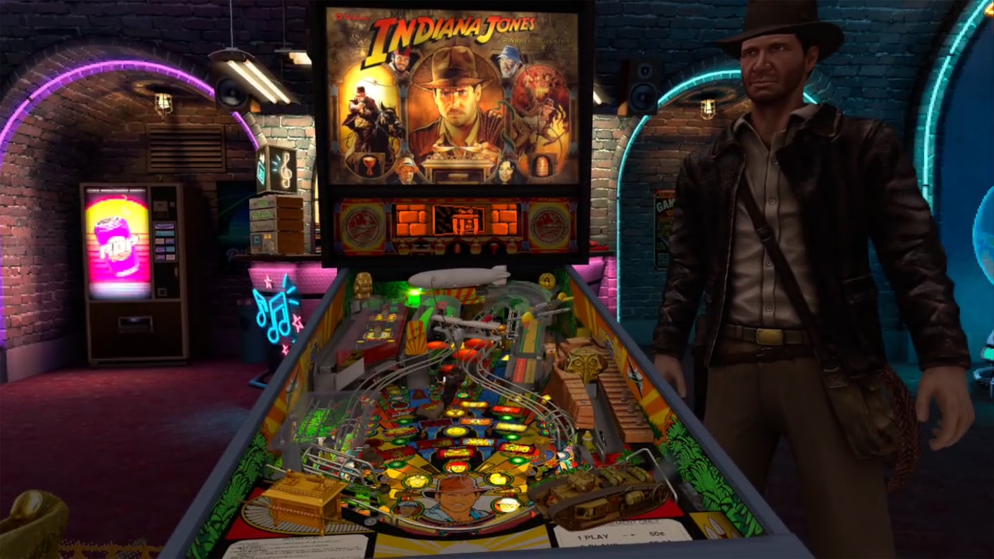 Pinball FX VR: Indiana Jones – The Pinball Adventure