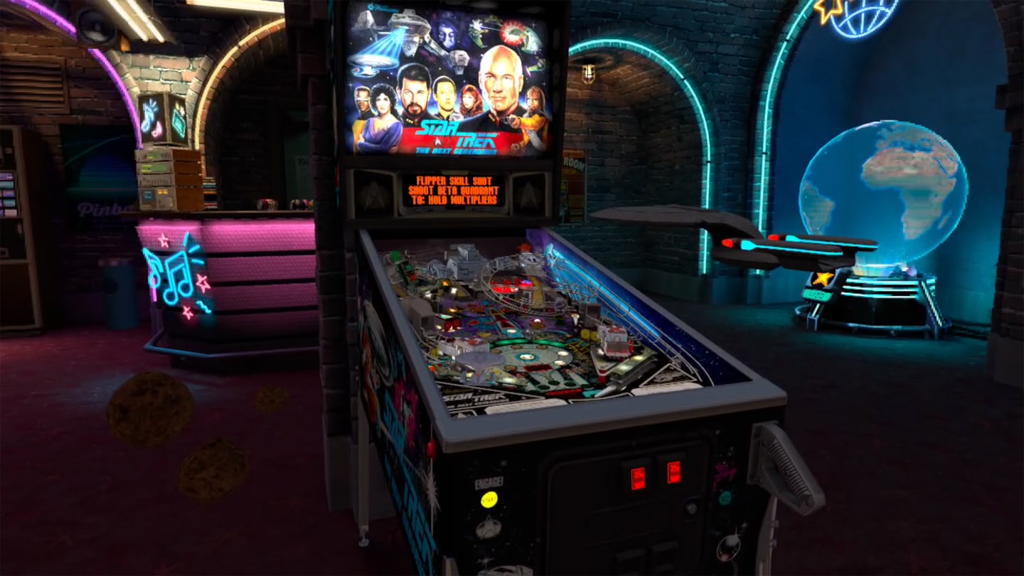 Pinball FX VR: Williams Pinball – Star Trek: The Next Generation