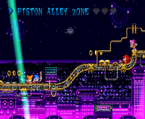 Sonic in Crash Bandicoot 2