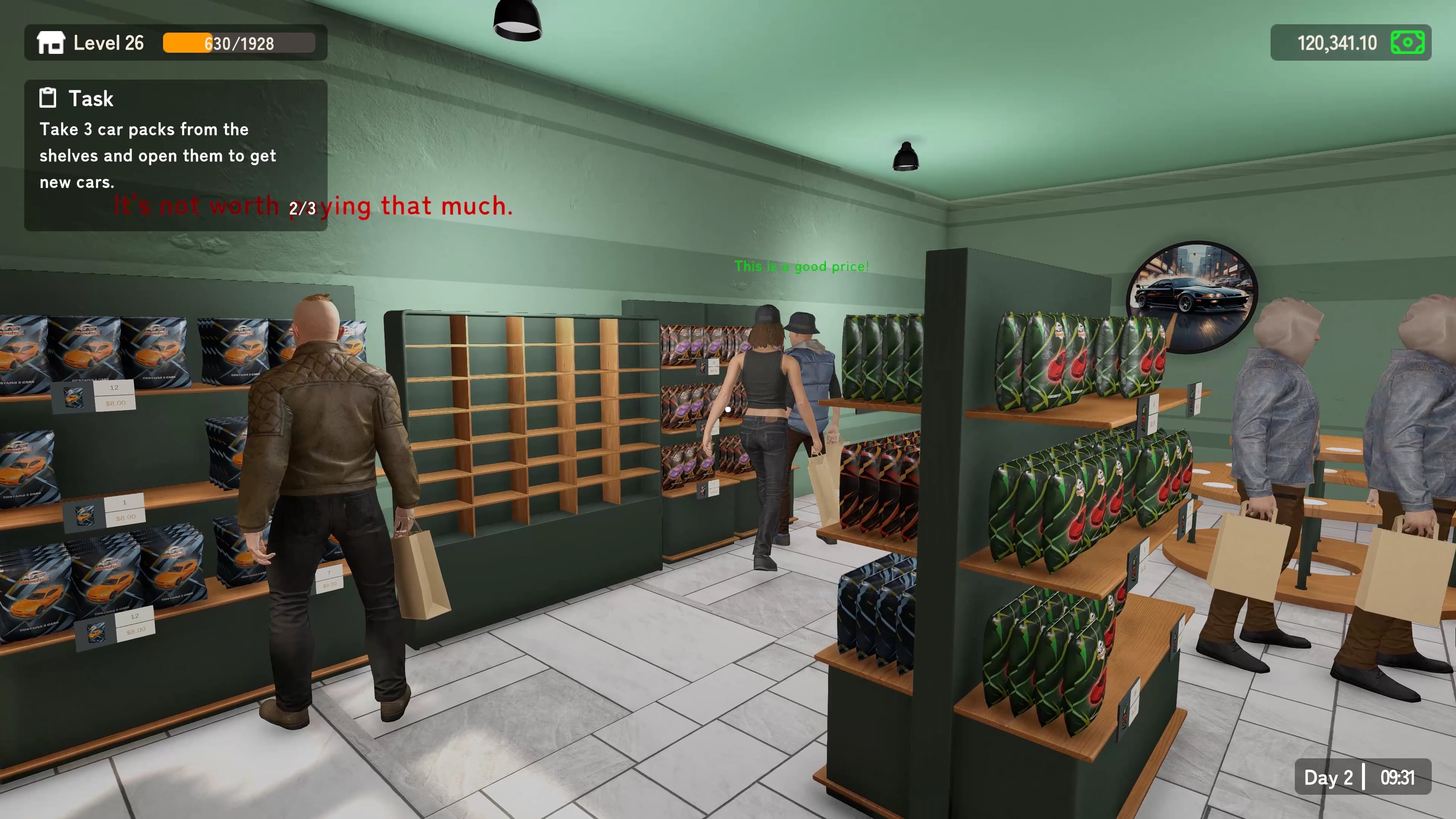 Collectible Cars Shop Simulator