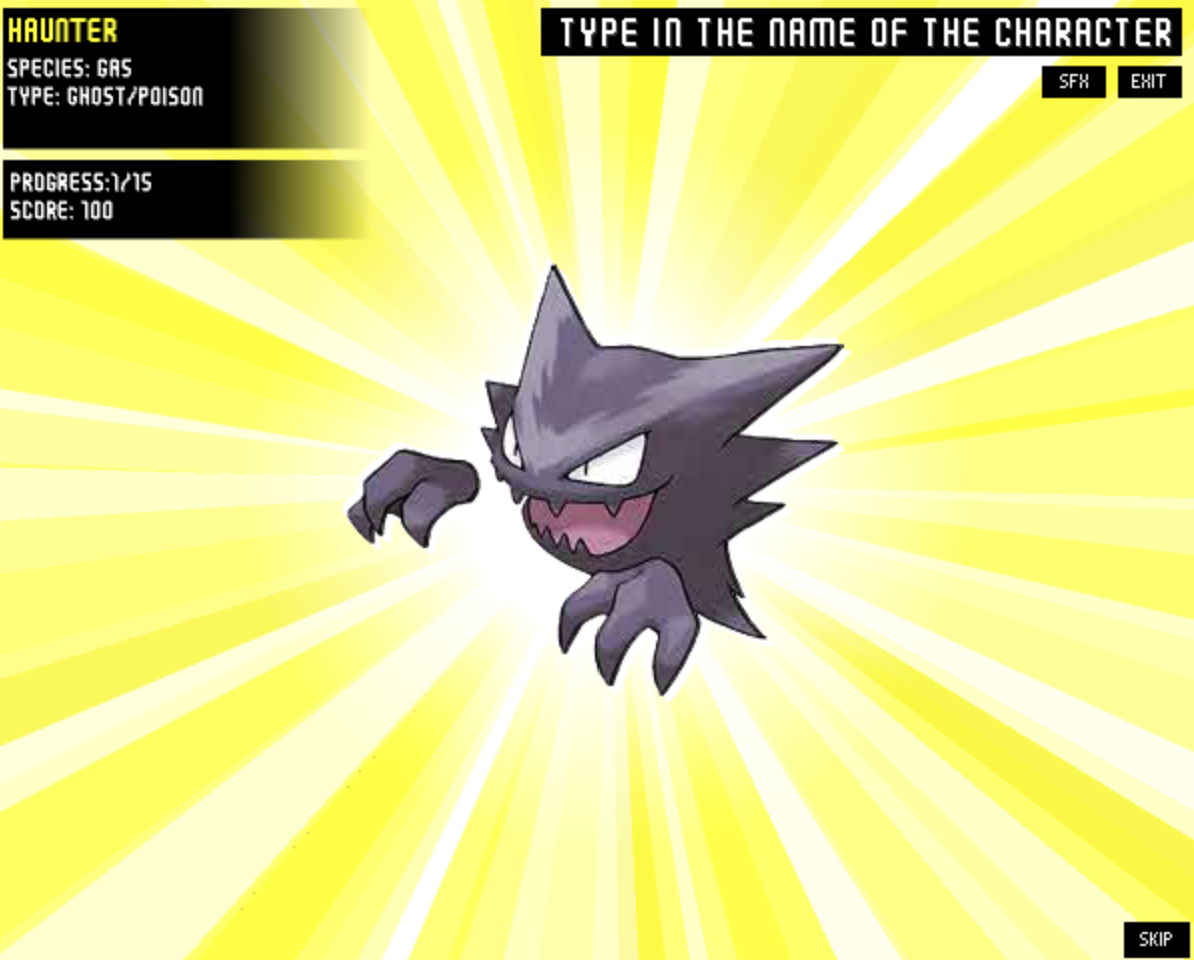 Name That Pokémon: Red &amp; Blue