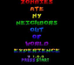 Zombies Ate My Neighbors: Out of This World Experience