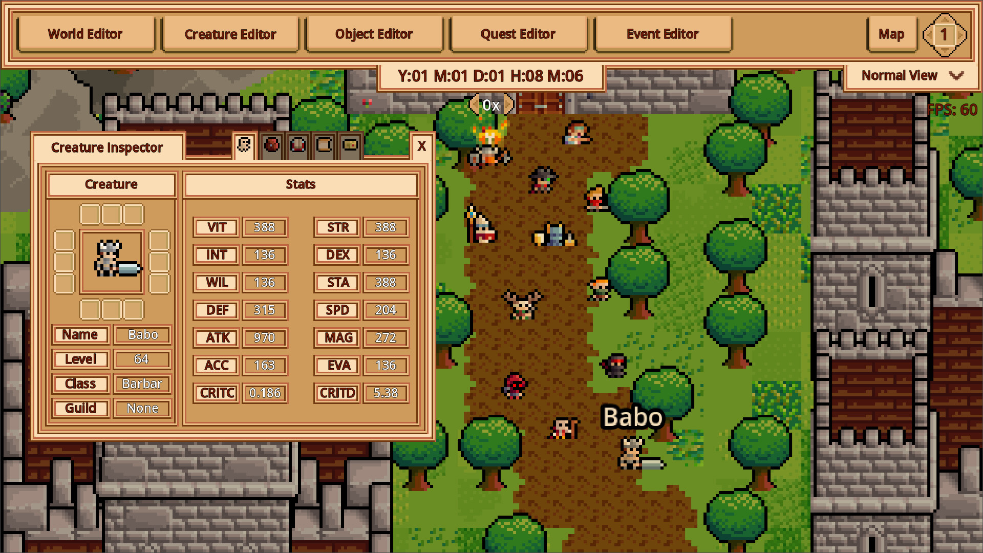 Fantasy World Manager