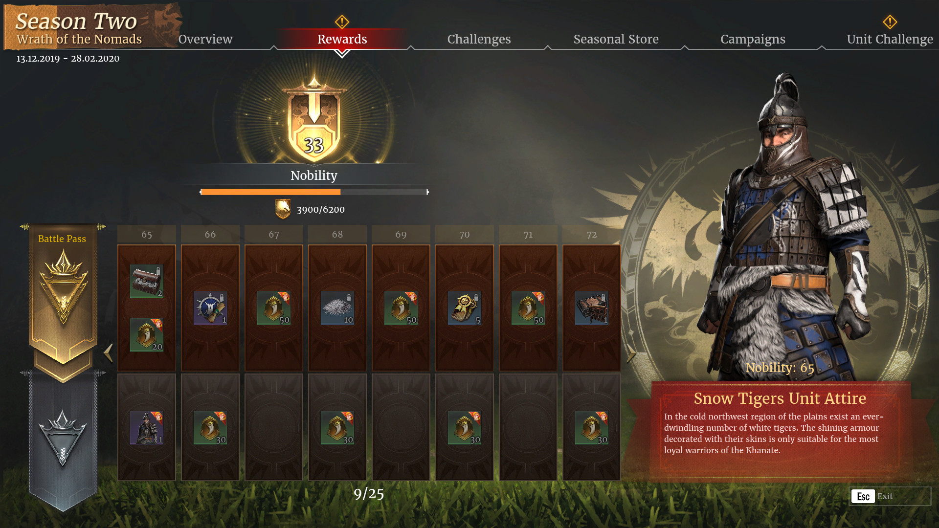 Conqueror’s Blade: Season II – Wrath of the Nomads