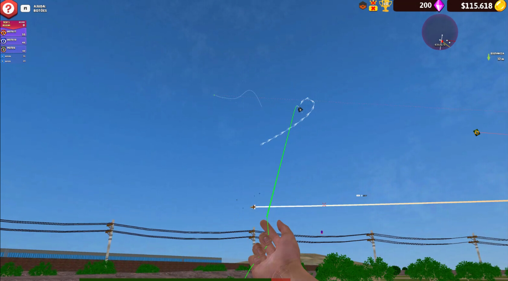 CS Diamantes Pipas: Kite Game