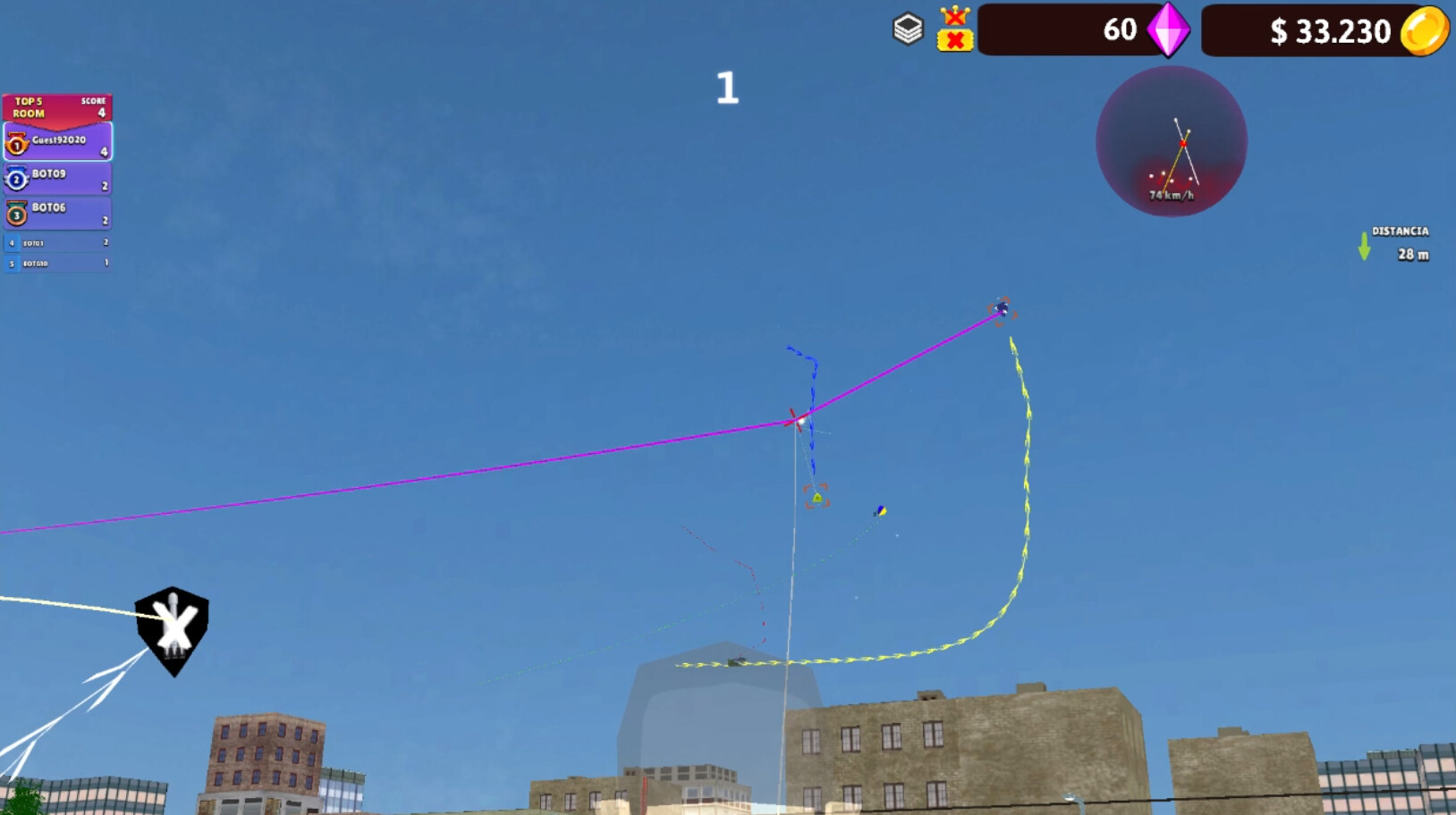 CS Diamantes Pipas: Kite Game