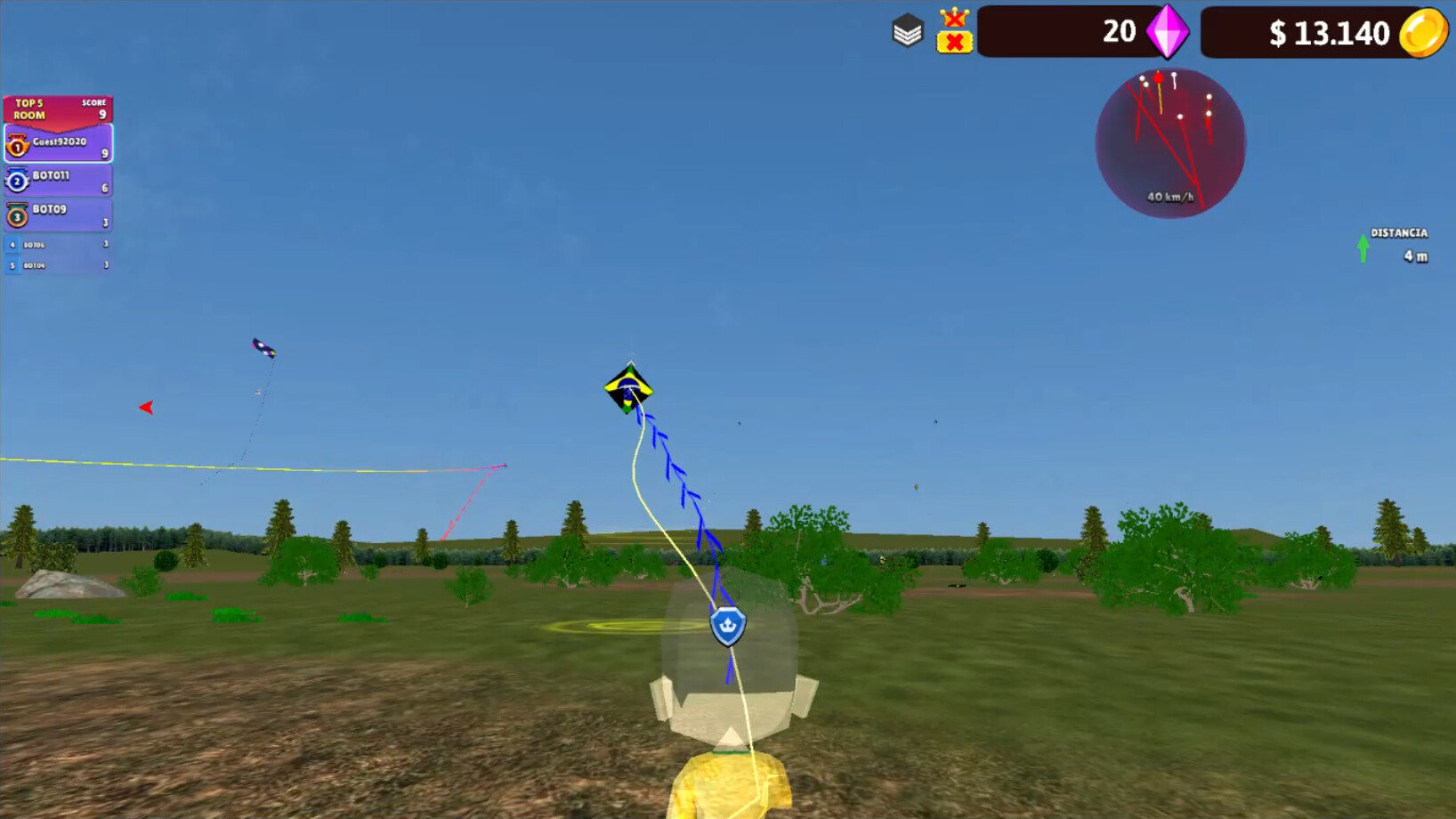 CS Diamantes Pipas: Kite Game