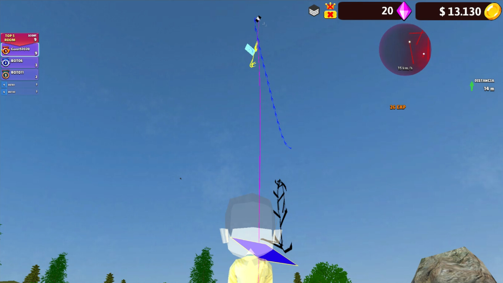 CS Diamantes Pipas: Kite Game