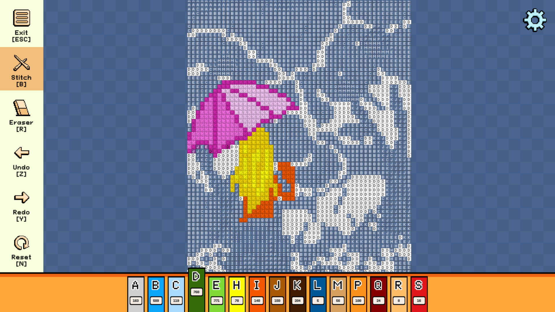 Pixel Cross Stitch: Color by Number – Spring Pack 3