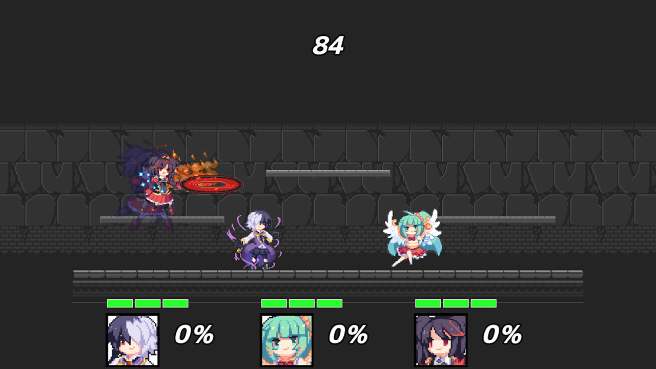 Dark Witch Fighting Buster