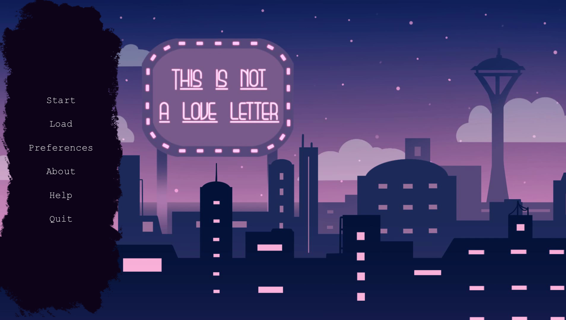 This Is Not A Love Letter