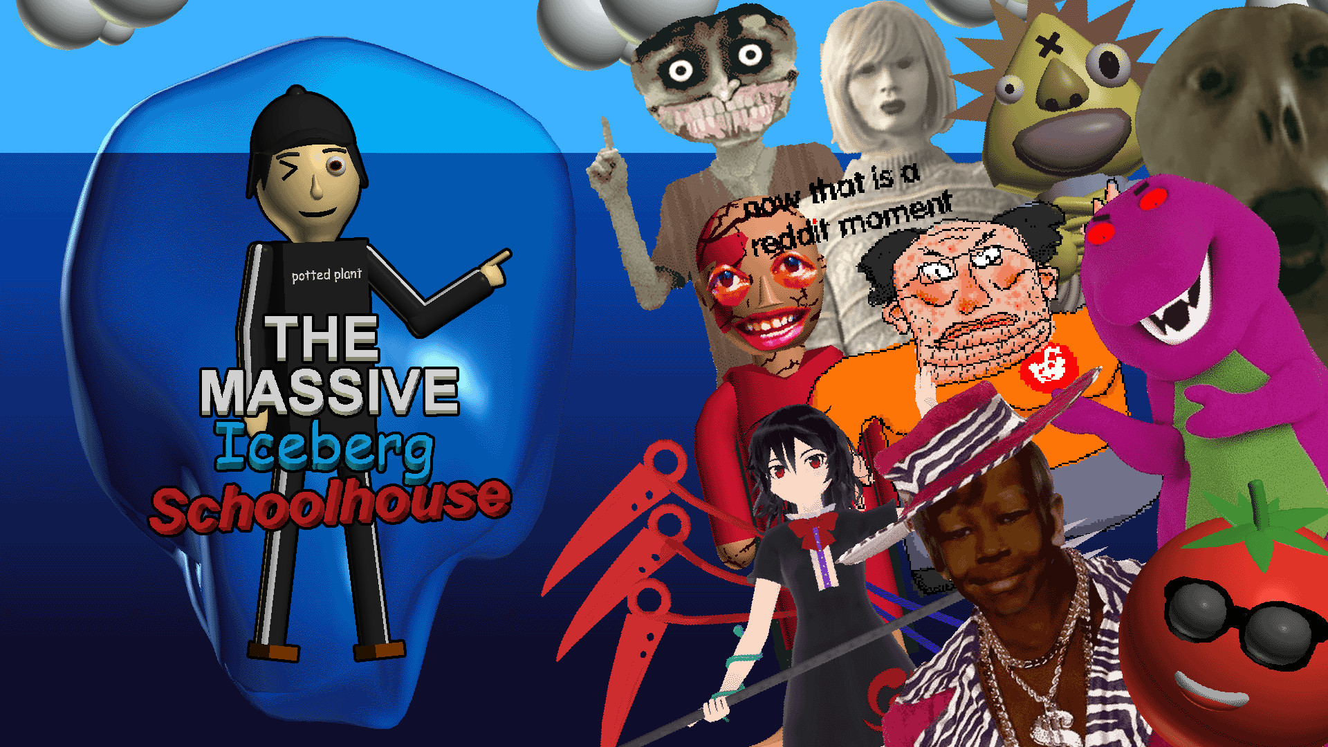 The Massive Iceberg Schoolhouse