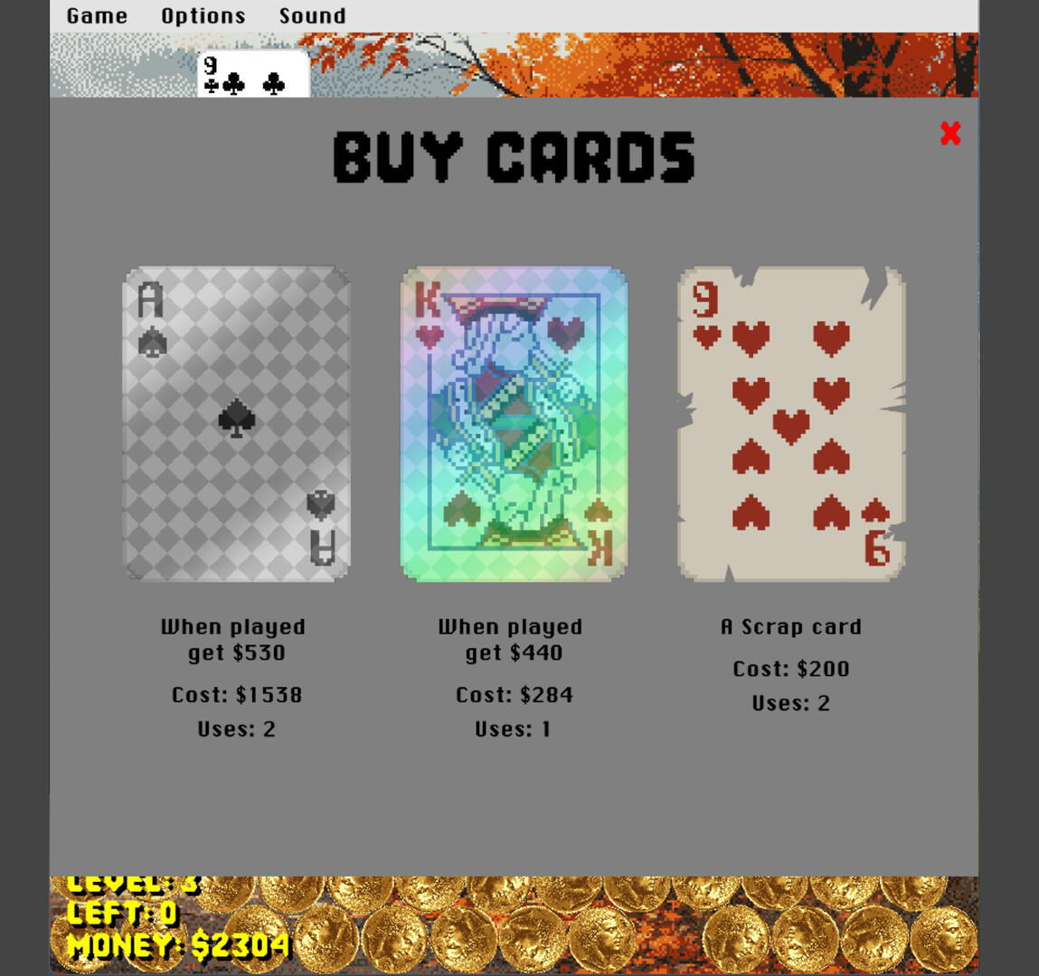 Misty’s Super Golf Solitaire