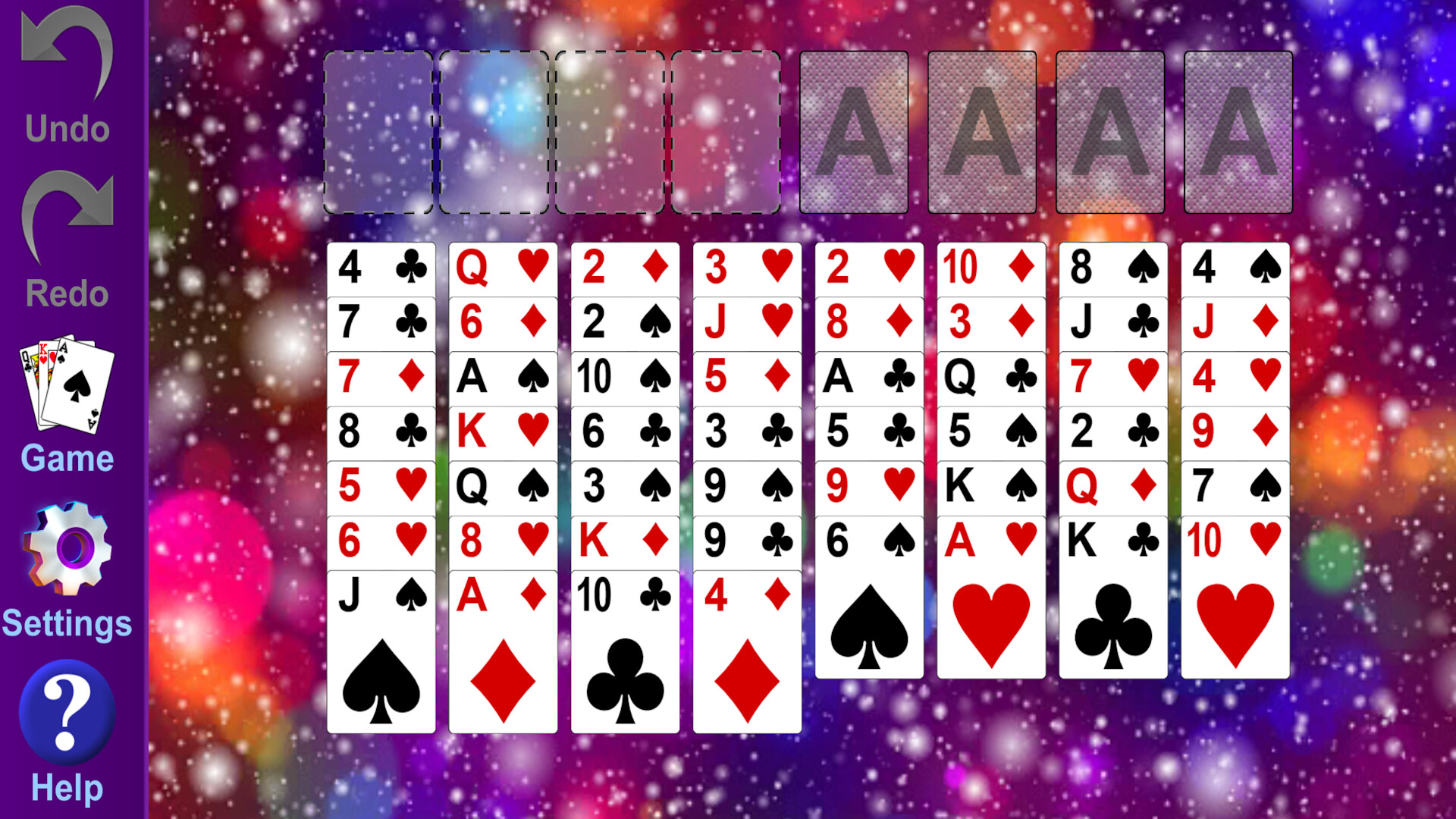 FreeCell Solitaire Classic Card Game