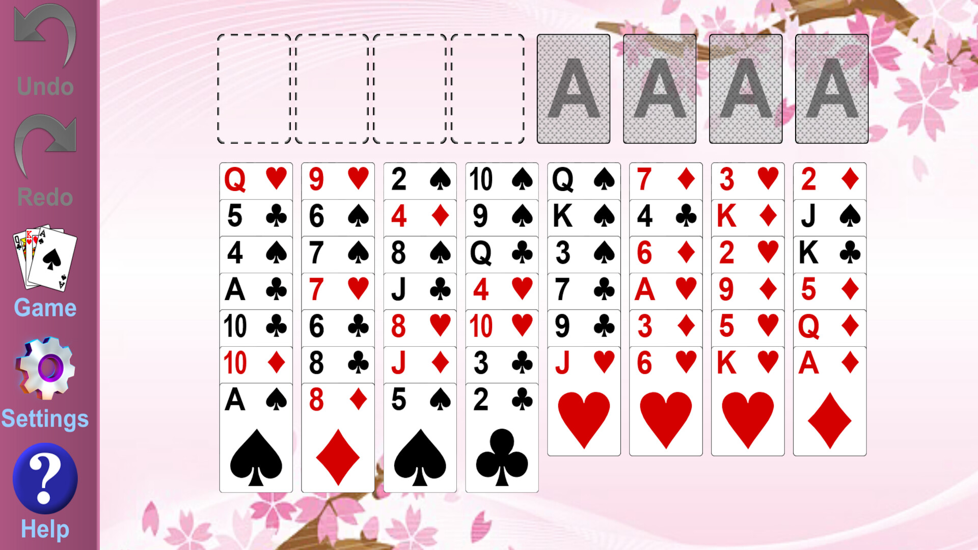 FreeCell Solitaire Classic Card Game