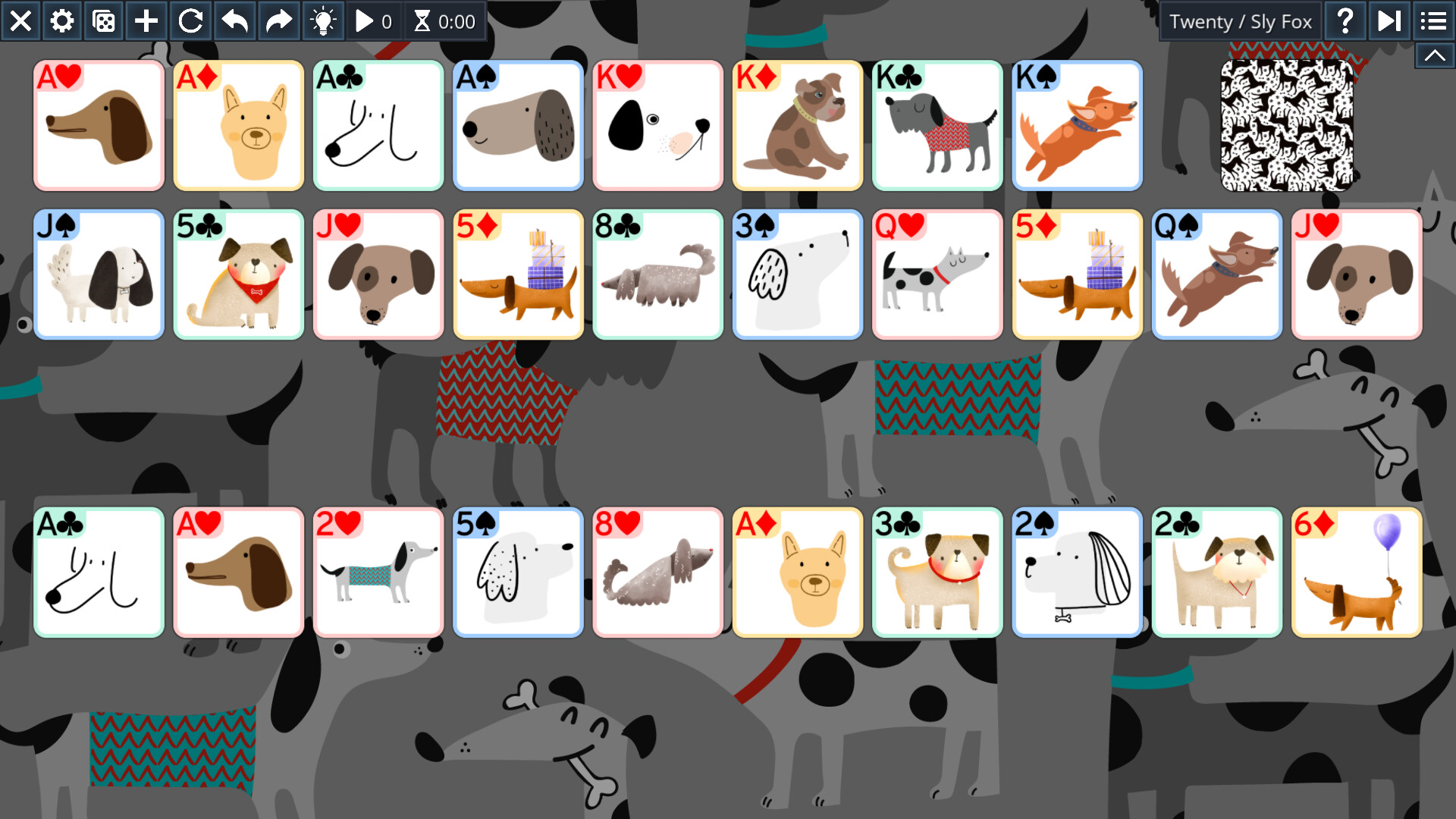 Free Solitaire: Dogs