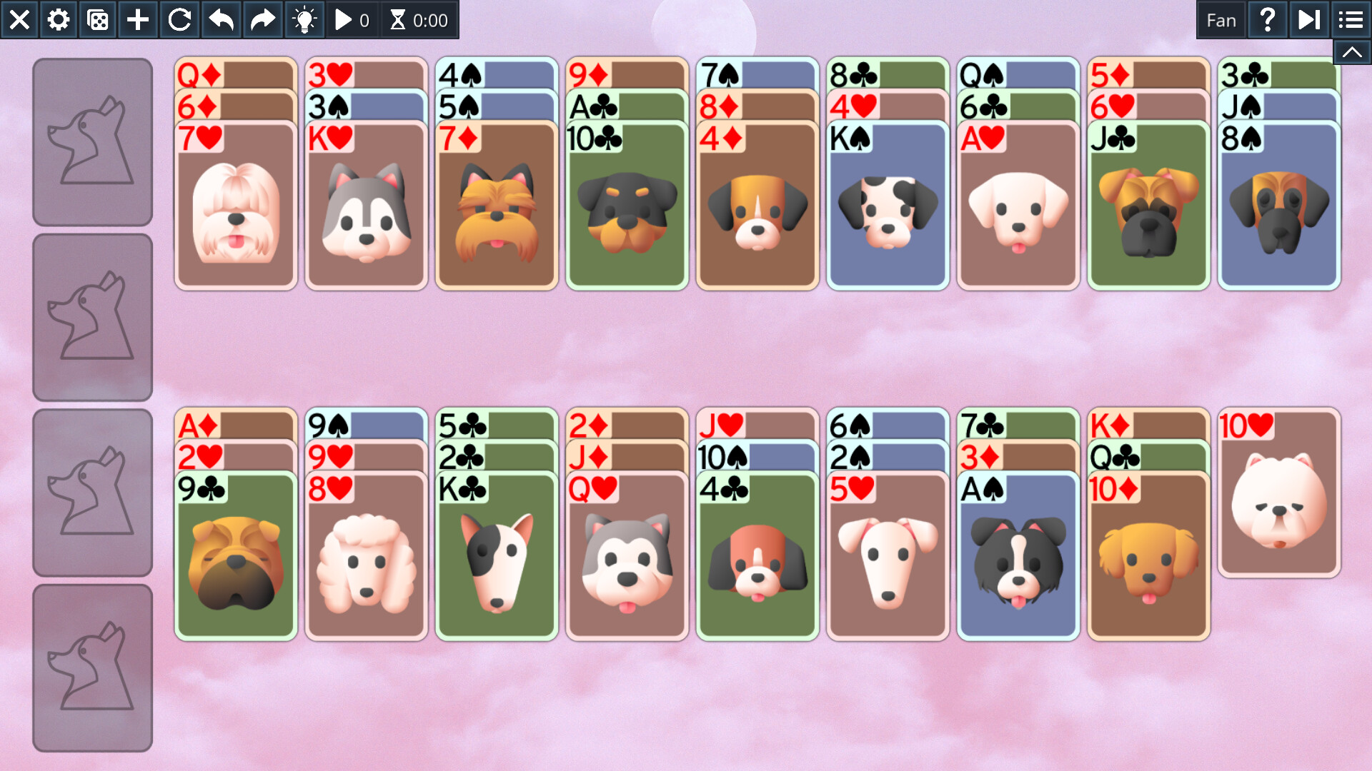Free Solitaire: Dogs