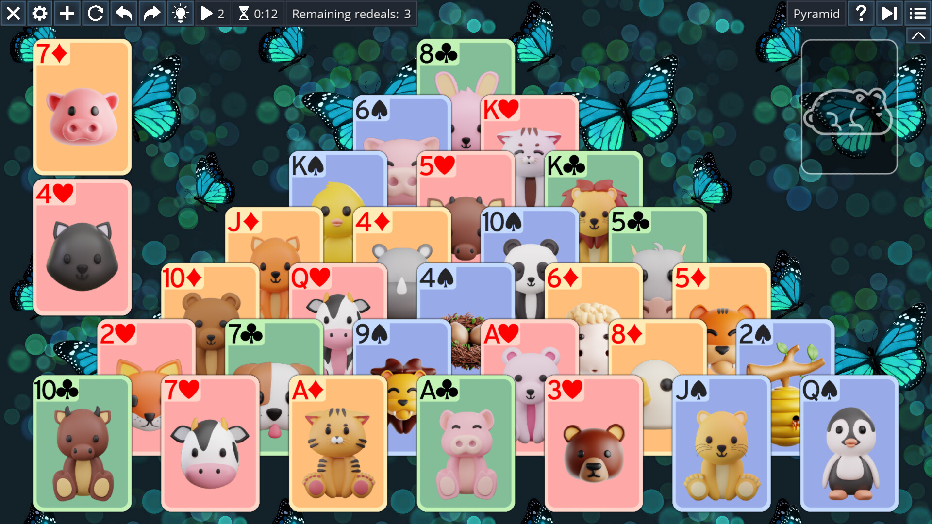 Free Solitaire: Animals